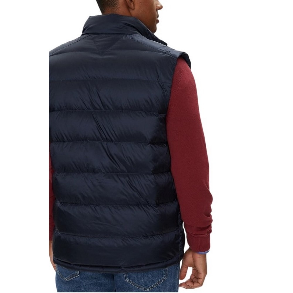 TOMMY JEANS  LIGHT DOWN VEST EXT ΜΠΟΥΦΑΝ ΑΜΑΝΙΚΟ ΑΝΔΡΙΚΟ NAVY