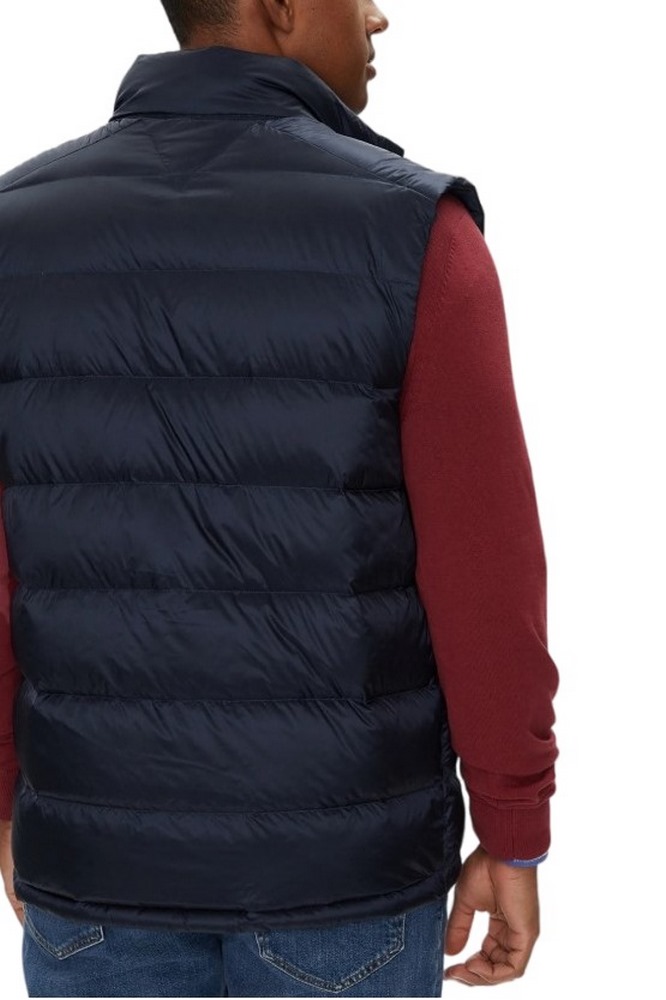 TOMMY JEANS  LIGHT DOWN VEST EXT ΜΠΟΥΦΑΝ ΑΜΑΝΙΚΟ ΑΝΔΡΙΚΟ NAVY
