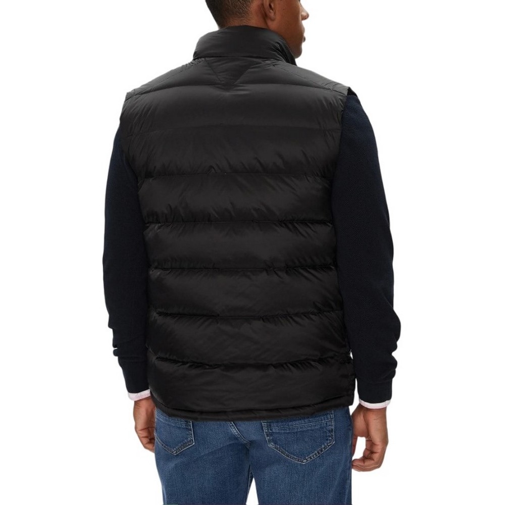 TOMMY JEANS  LIGHT DOWN VEST EXT ΜΠΟΥΦΑΝ ΑΜΑΝΙΚΟ ΑΝΔΡΙΚΟ BLACK