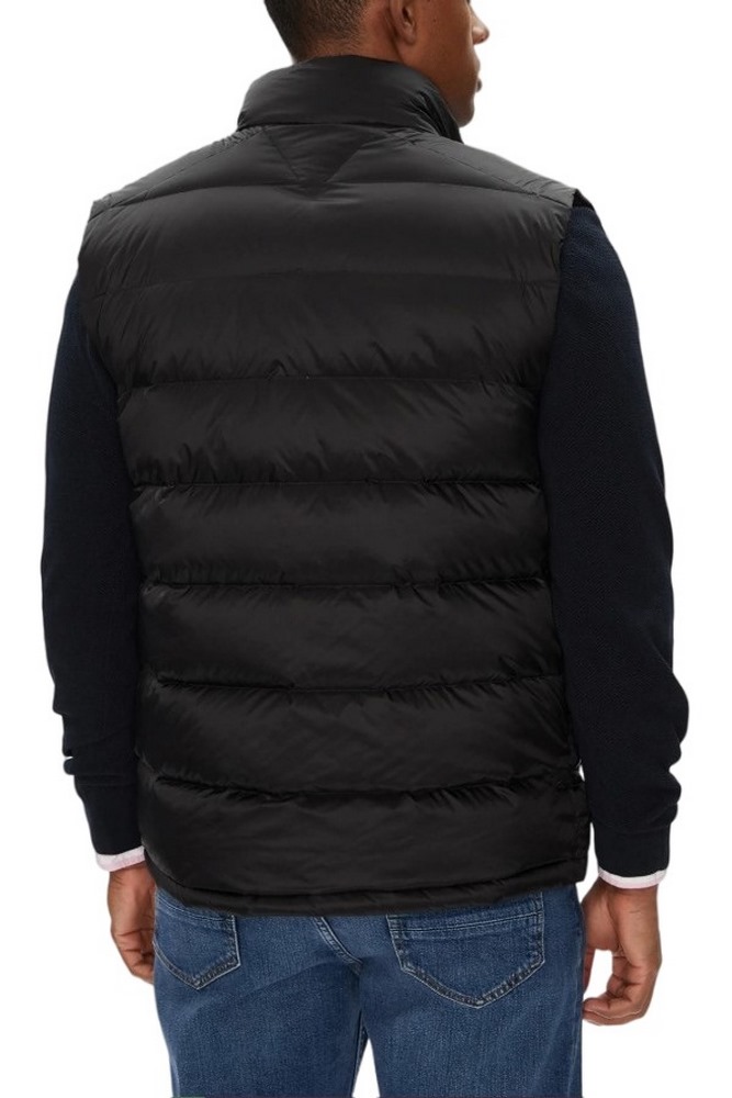 TOMMY JEANS  LIGHT DOWN VEST EXT ΜΠΟΥΦΑΝ ΑΜΑΝΙΚΟ ΑΝΔΡΙΚΟ BLACK