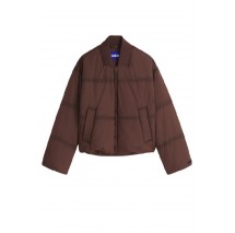 HUGO BOSS FLUME CASUAL JACKET ΜΠΟΥΦΑΝ ΓΥΝΑΙΚΕΙΟ BROWN