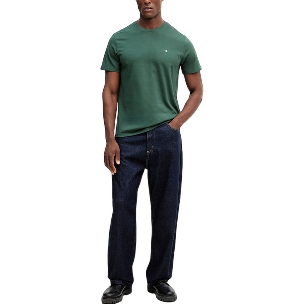 CALVIN KLEIN JEANS CLASSIC MONOGRAM T-SHIRT ΜΠΛΟΥΖΑ ΑΝΔΡΙΚΗ LIGHT GREEN
