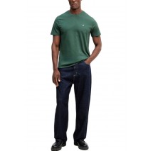 CALVIN KLEIN JEANS CLASSIC MONOGRAM T-SHIRT ΜΠΛΟΥΖΑ ΑΝΔΡΙΚΗ LIGHT GREEN