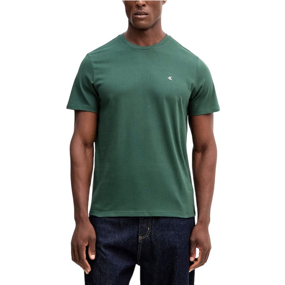 CALVIN KLEIN JEANS CLASSIC MONOGRAM T-SHIRT ΜΠΛΟΥΖΑ ΑΝΔΡΙΚΗ LIGHT GREEN