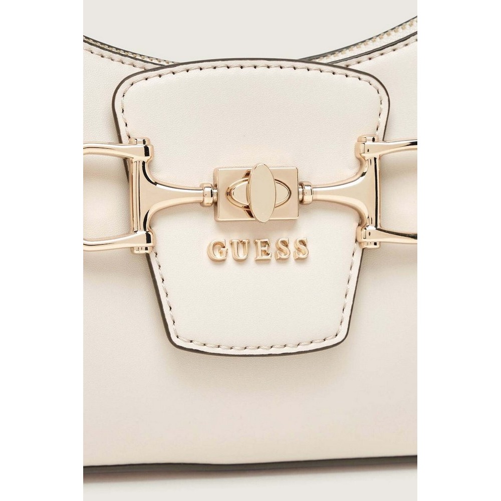 GUESS JANIE CONVERTIBLE SHOULDER BAG ΤΣΑΝΤΑ ΓΥΝΑΙΚΕΙΑ STONE