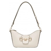 GUESS JANIE CONVERTIBLE SHOULDER BAG ΤΣΑΝΤΑ ΓΥΝΑΙΚΕΙΑ STONE