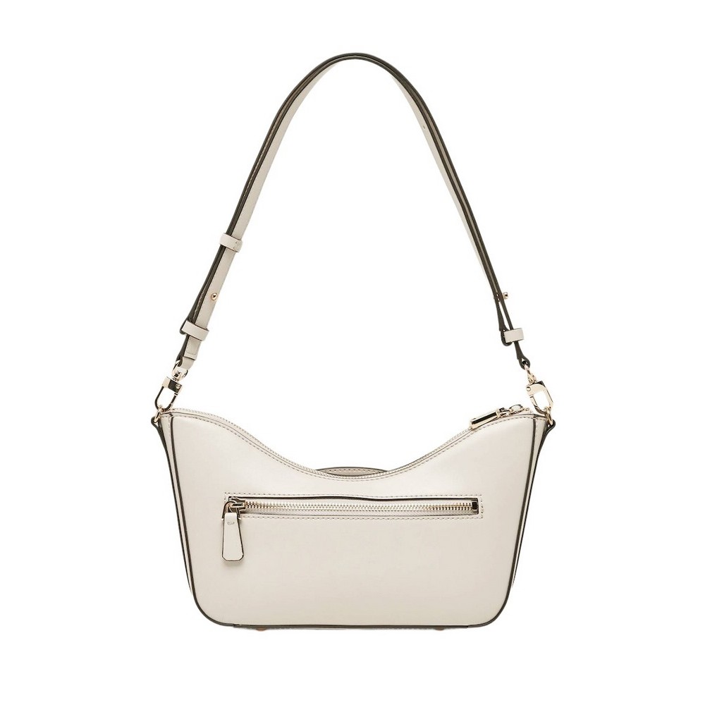 GUESS JANIE CONVERTIBLE SHOULDER BAG ΤΣΑΝΤΑ ΓΥΝΑΙΚΕΙΑ STONE