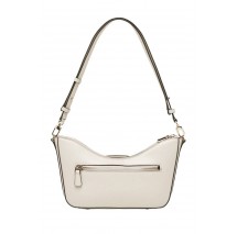 GUESS JANIE CONVERTIBLE SHOULDER BAG ΤΣΑΝΤΑ ΓΥΝΑΙΚΕΙΑ STONE
