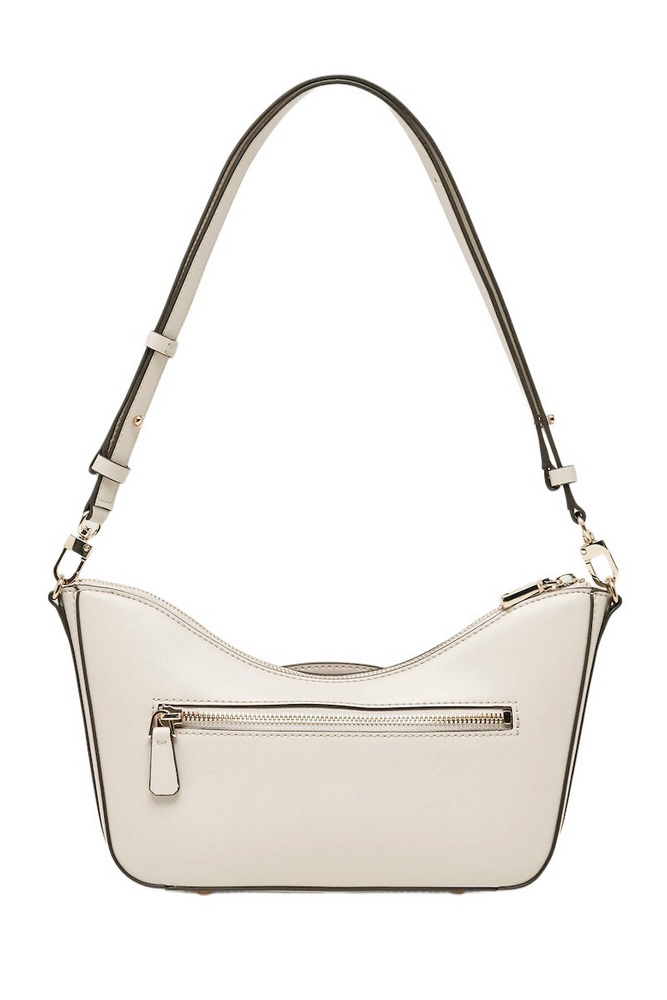 GUESS JANIE CONVERTIBLE SHOULDER BAG ΤΣΑΝΤΑ ΓΥΝΑΙΚΕΙΑ STONE