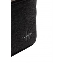 CALVIN KLEIN BOLD PEBBLE POUCH W/ HANDLE ΤΣΑΝΤΑ ΑΝΔΡΙΚΗ BLACK