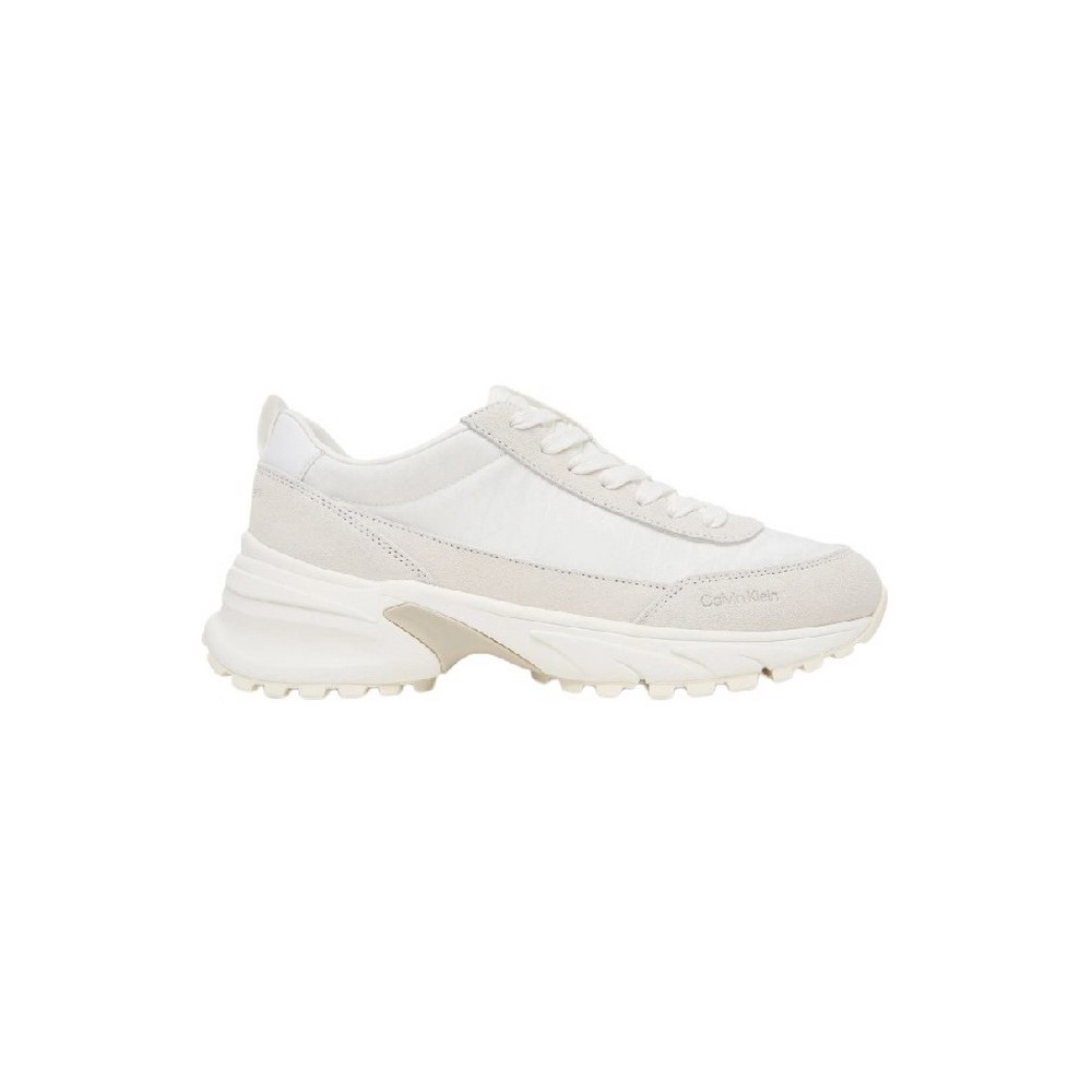 CALVIN KLEIN JEANS HIKE RUNNER CASUAL NY-SU AOP WN ΠΑΠΟΥΤΣΙ ΓΥΝΑΙΚΕΙΟ WHITE