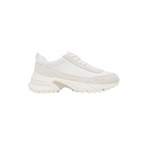 CALVIN KLEIN JEANS HIKE RUNNER CASUAL NY-SU AOP WN ΠΑΠΟΥΤΣΙ ΓΥΝΑΙΚΕΙΟ WHITE