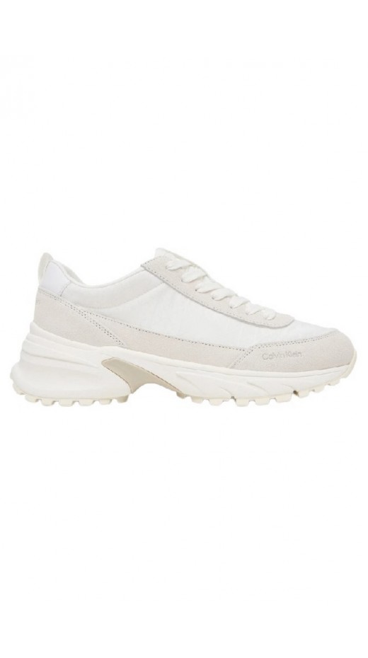 CALVIN KLEIN JEANS HIKE RUNNER CASUAL NY-SU AOP WN ΠΑΠΟΥΤΣΙ ΓΥΝΑΙΚΕΙΟ WHITE