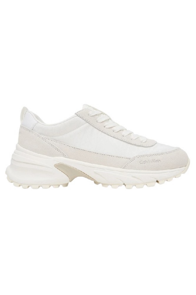 CALVIN KLEIN JEANS HIKE RUNNER CASUAL NY-SU AOP WN ΠΑΠΟΥΤΣΙ ΓΥΝΑΙΚΕΙΟ WHITE