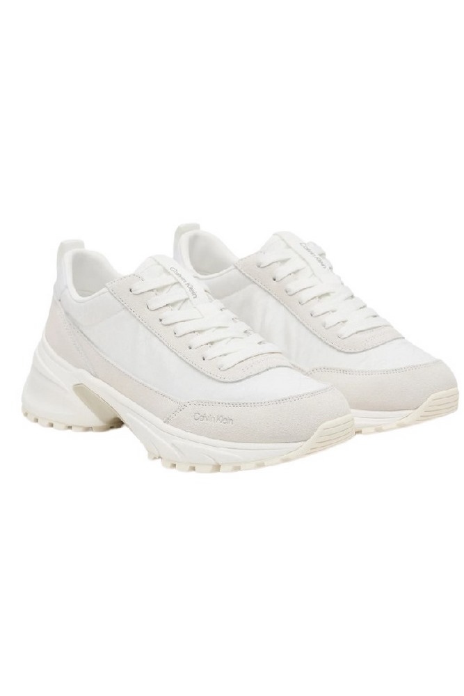 CALVIN KLEIN JEANS HIKE RUNNER CASUAL NY-SU AOP WN ΠΑΠΟΥΤΣΙ ΓΥΝΑΙΚΕΙΟ WHITE