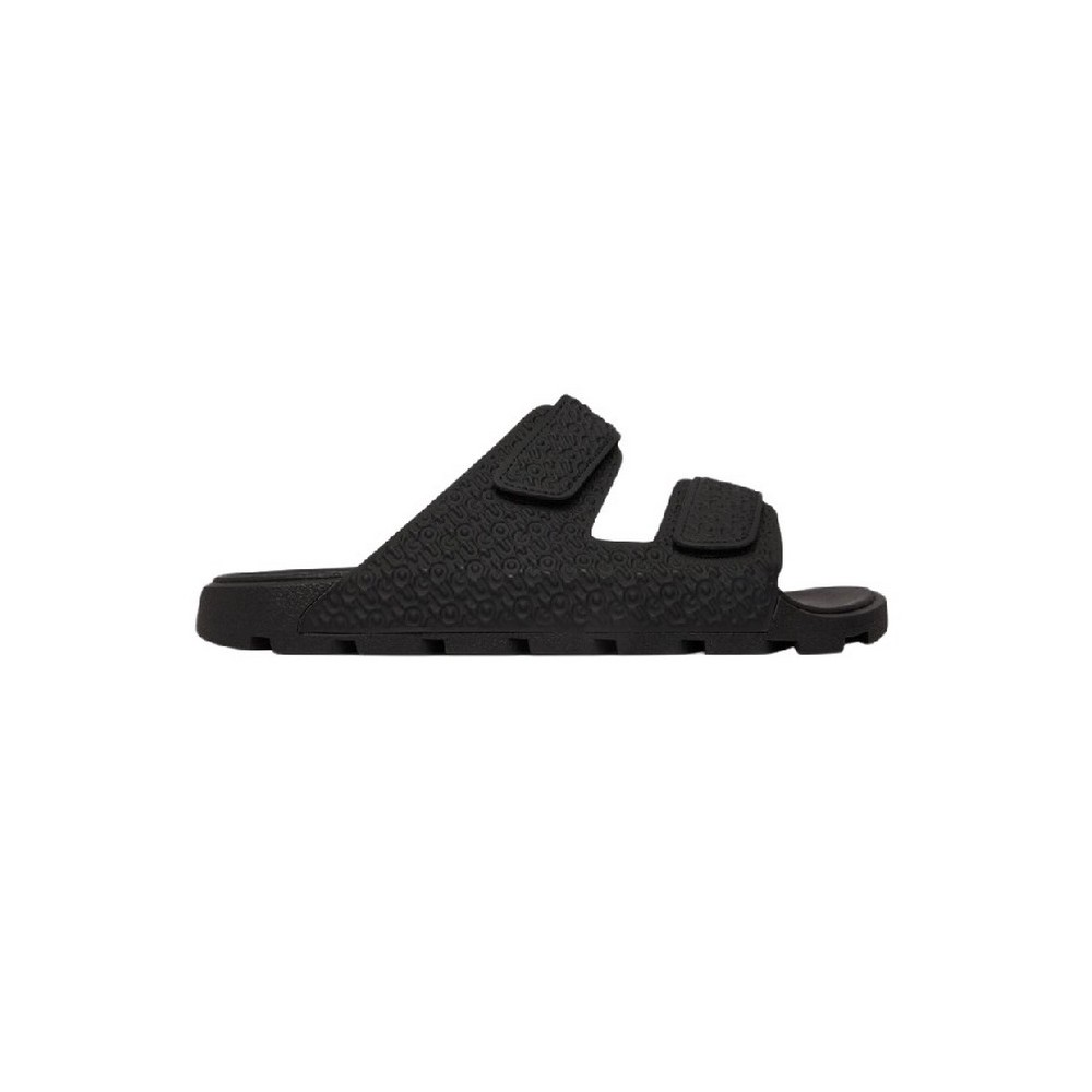 HUGO BOSS EVANDER SAND AOEM CASUAL SLIP-ONS ΠΑΝΤΟΦΛΑ ΑΝΔΡΙΚΗ BLACK
