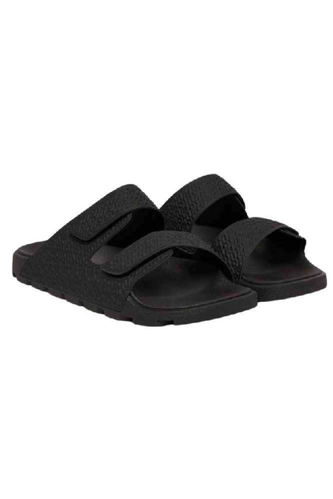 HUGO BOSS EVANDER SAND AOEM CASUAL SLIP-ONS ΠΑΝΤΟΦΛΑ ΑΝΔΡΙΚΗ BLACK