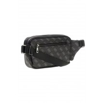 GUESS MILANO BUMBAG L HMMILOP6398 ΤΣΑΝΤΑ ΑΝΔΡΙΚΗ BLACK/GREY