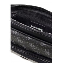 GUESS MILANO BUMBAG L HMMILOP6398 ΤΣΑΝΤΑ ΑΝΔΡΙΚΗ BLACK/GREY