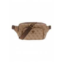 GUESS MILANO BUMBAG L HMMILOP6398 ΤΣΑΝΤΑ ΑΝΔΡΙΚΗ LATTE
