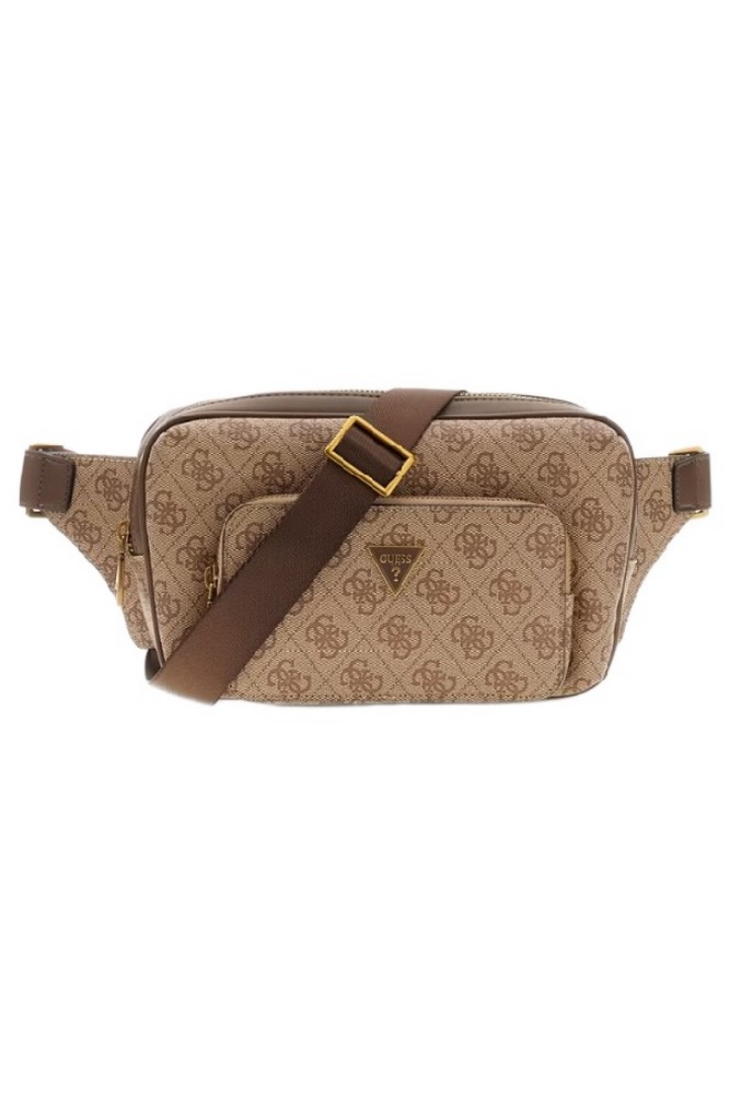 GUESS MILANO BUMBAG L HMMILOP6398 ΤΣΑΝΤΑ ΑΝΔΡΙΚΗ LATTE