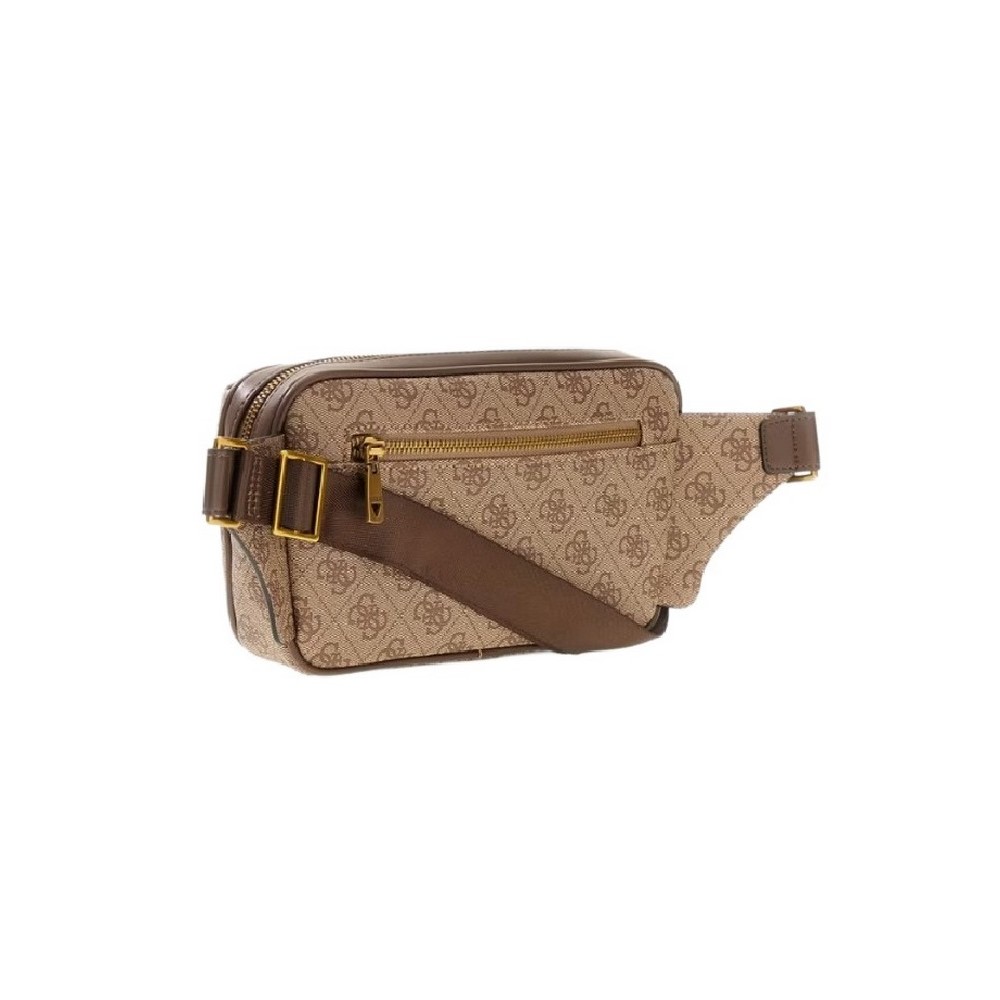 GUESS MILANO BUMBAG L HMMILOP6398 ΤΣΑΝΤΑ ΑΝΔΡΙΚΗ LATTE