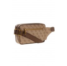 GUESS MILANO BUMBAG L HMMILOP6398 ΤΣΑΝΤΑ ΑΝΔΡΙΚΗ LATTE