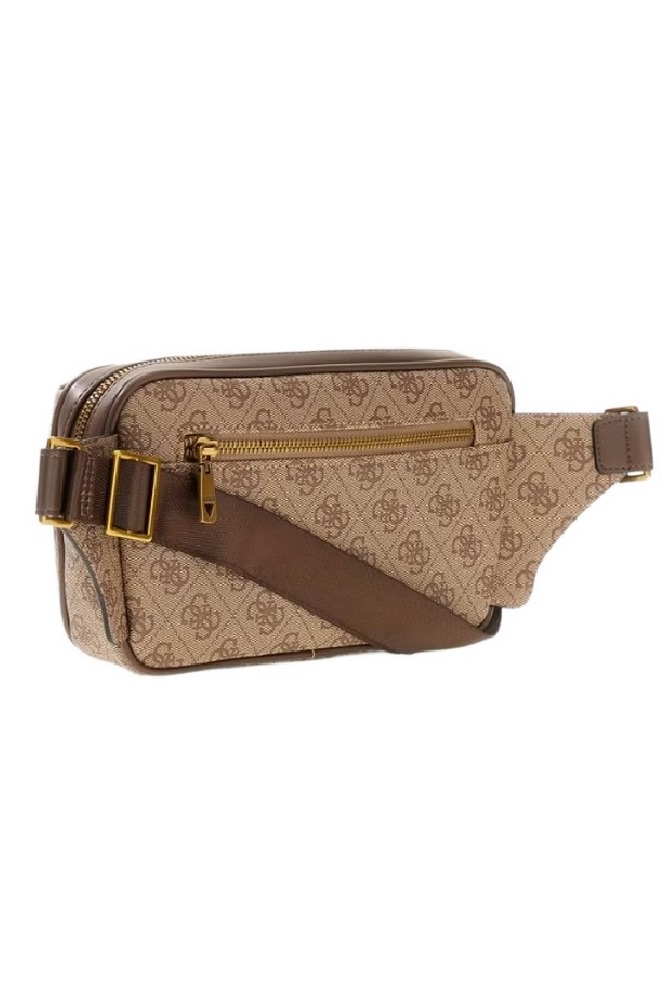 GUESS MILANO BUMBAG L HMMILOP6398 ΤΣΑΝΤΑ ΑΝΔΡΙΚΗ LATTE