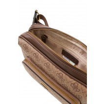 GUESS MILANO BUMBAG L HMMILOP6398 ΤΣΑΝΤΑ ΑΝΔΡΙΚΗ LATTE