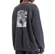HUGO BOSS CLASSIN CREW B6 JERSEY SWEATSHIRT ΦΟΥΤΕΡ ΜΠΛΟΥΖΑ ΓΥΝΑΙΚΕΙΑ WASHED BLACK