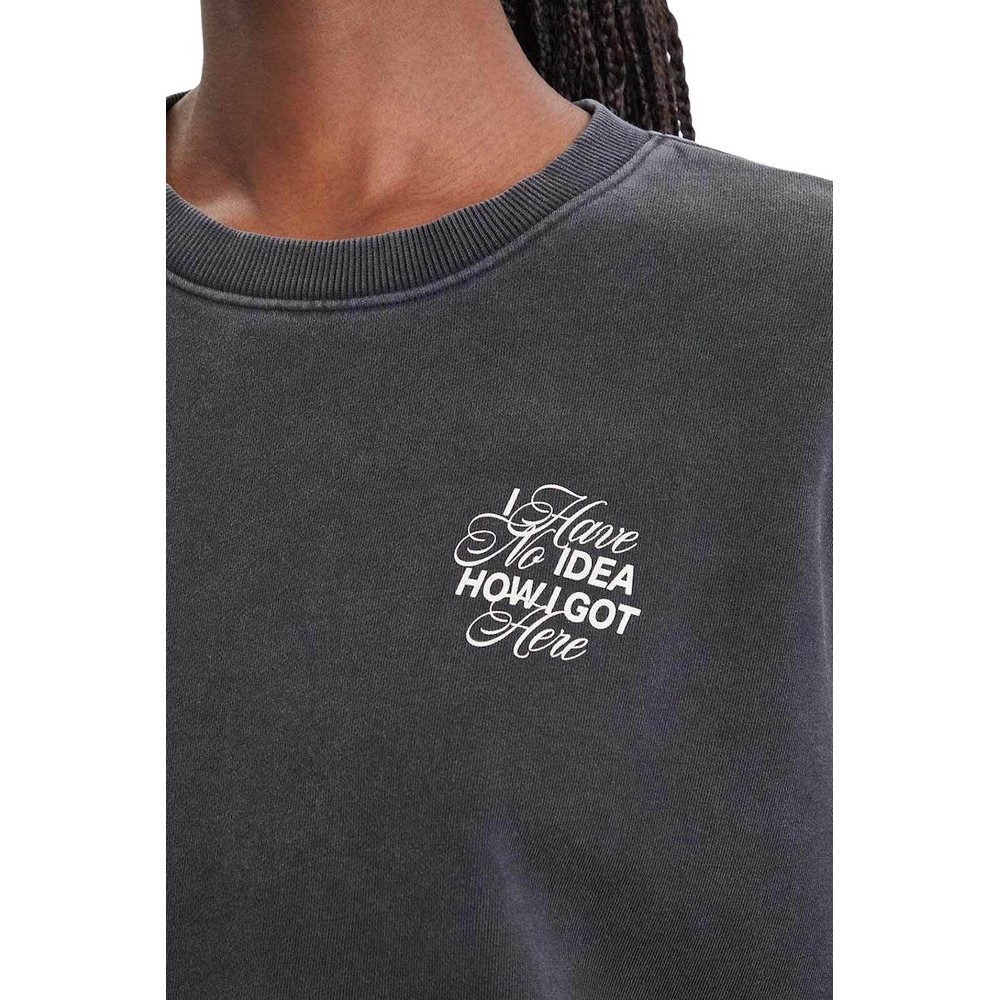 HUGO BOSS CLASSIN CREW B6 JERSEY SWEATSHIRT ΦΟΥΤΕΡ ΜΠΛΟΥΖΑ ΓΥΝΑΙΚΕΙΑ WASHED BLACK