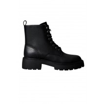 CALVIN KLEIN JEANS CHUNKY LACE UP ZIP BOOT ΜΠΟΤΑΚΙ ΓΥΝΑΙΚΕΙΟ BLACK