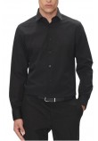 CALVIN KLEIN REG ESNTL POPLIN NOS STR SLD ΠΟΥΚΑΜΙΣΟ ΑΝΔΡΙΚΟ BLACK
