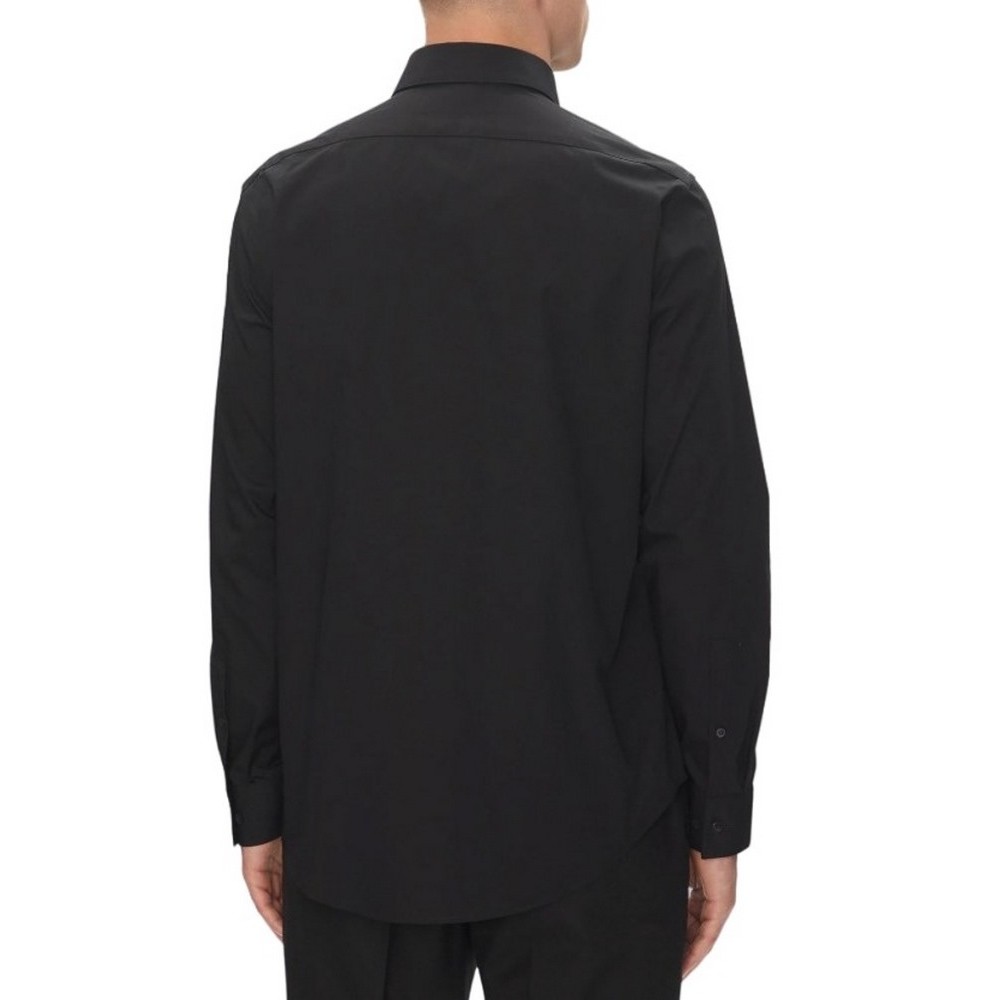 CALVIN KLEIN REG ESNTL POPLIN NOS STR SLD ΠΟΥΚΑΜΙΣΟ ΑΝΔΡΙΚΟ BLACK