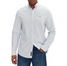 TOMMY JEANS REG OXFORD SHIRT EXT ΠΟΥΚΑΜΙΣΟ ΑΝΔΡΙΚΟ CIEL