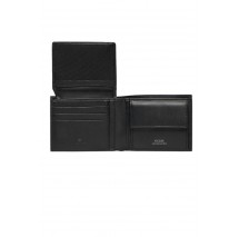 GUESS MILANO BIFOLD M DOUBLE ΠΟΡΤΟΦΟΛΙ ΑΝΔΡΙΚΟ BLACK