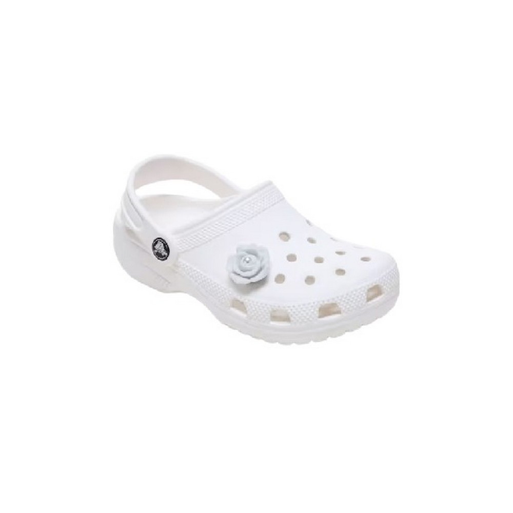 CROCS PURPLE FLOWER WITH SMT PEARL JIBBITZ CHARMS ΑΞΕΣΟΥΑΡ ΓΥΝΑΙΚΕΙΟ PURPLE
