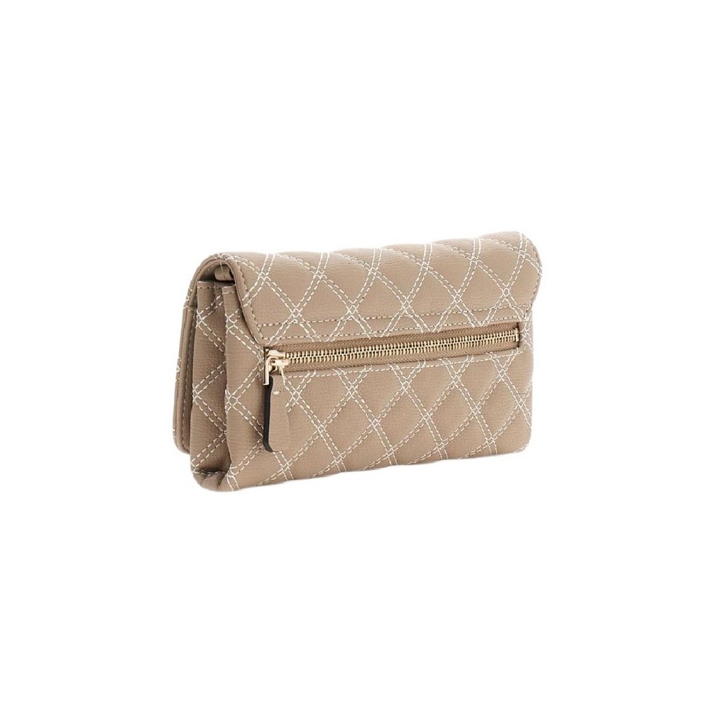GUESS GIULLY II XBODY FLAP ORGANIZER ΤΣΑΝΤΑ ΓΥΝΑΙΚΕΙΑ MOCHA
