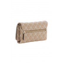 GUESS GIULLY II XBODY FLAP ORGANIZER ΤΣΑΝΤΑ ΓΥΝΑΙΚΕΙΑ MOCHA