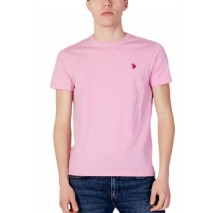 U.S POLO MICK T-SHIRT ΑΝΔΡΙΚΟ PINK