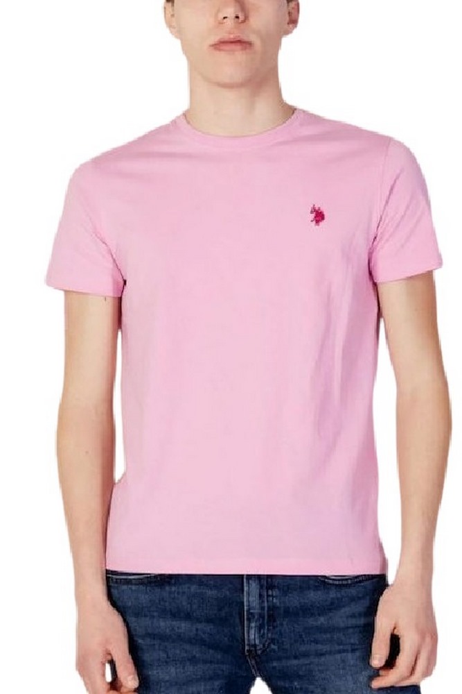 U.S POLO MICK T-SHIRT ΑΝΔΡΙΚΟ PINK