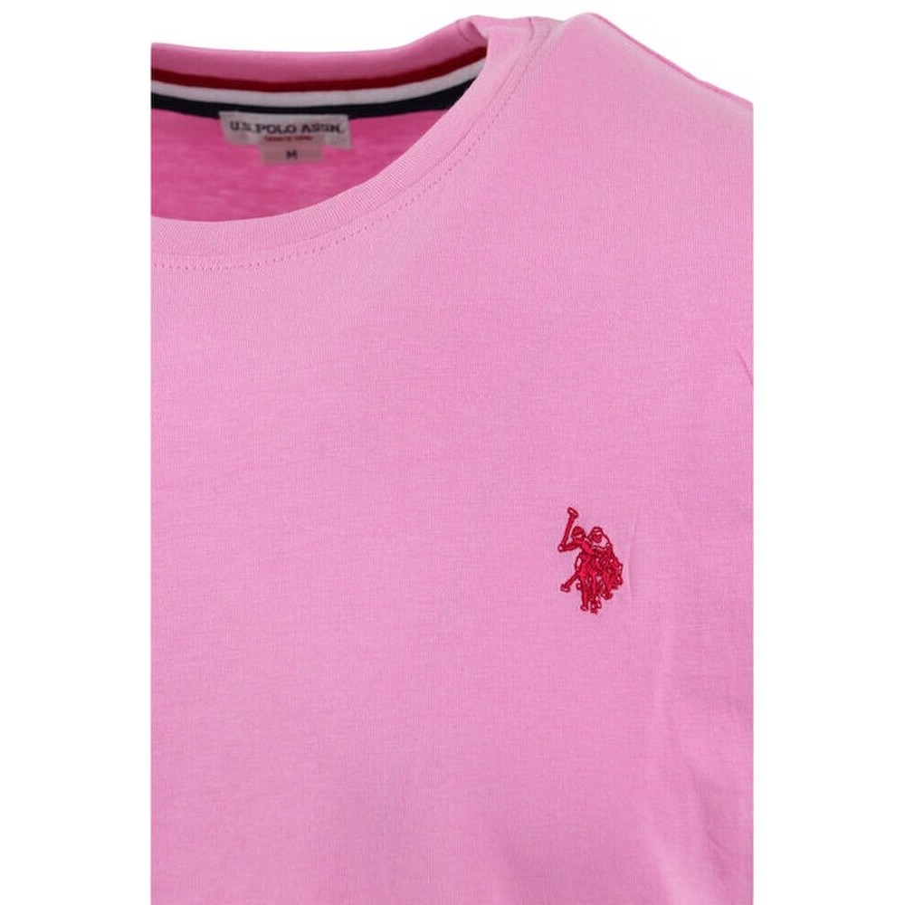 U.S POLO MICK T-SHIRT ΑΝΔΡΙΚΟ PINK