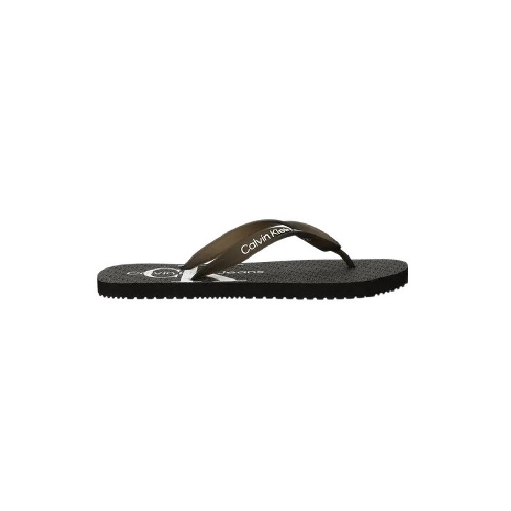 CALVIN KLEIN JEANS BEACH SANDAL GLOSSY ΠΑΝΤΟΦΛΑ ΑΝΔΡΙΚΗ BLACK