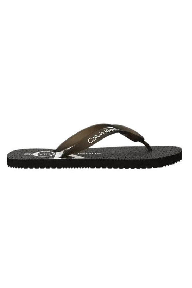 CALVIN KLEIN JEANS BEACH SANDAL GLOSSY ΠΑΝΤΟΦΛΑ ΑΝΔΡΙΚΗ BLACK