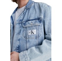 CALVIN KLEIN JEANS REGULAR 90S DENIM JACKET ΜΠΟΥΦΑΝ ΑΝΔΡΙΚΟ BLUΕ DENIM