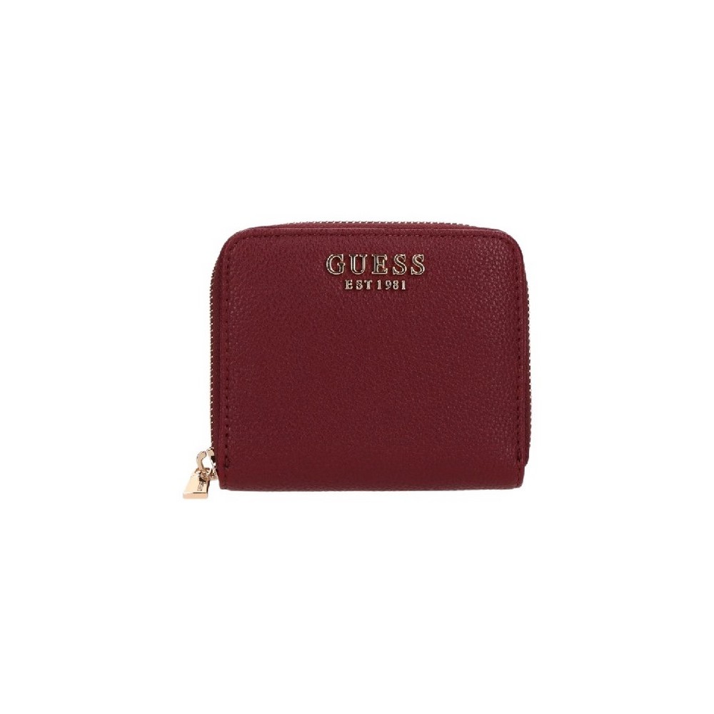 GUESS LAUREL II SLG SMALL ZIP AROUND ΠΟΡΤΟΦΟΛΙ ΓΥΝΑΙΚΕΙΟ WINE