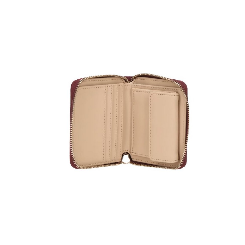 GUESS LAUREL II SLG SMALL ZIP AROUND ΠΟΡΤΟΦΟΛΙ ΓΥΝΑΙΚΕΙΟ WINE