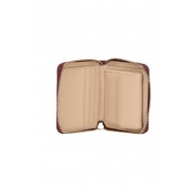 GUESS LAUREL II SLG SMALL ZIP AROUND ΠΟΡΤΟΦΟΛΙ ΓΥΝΑΙΚΕΙΟ WINE