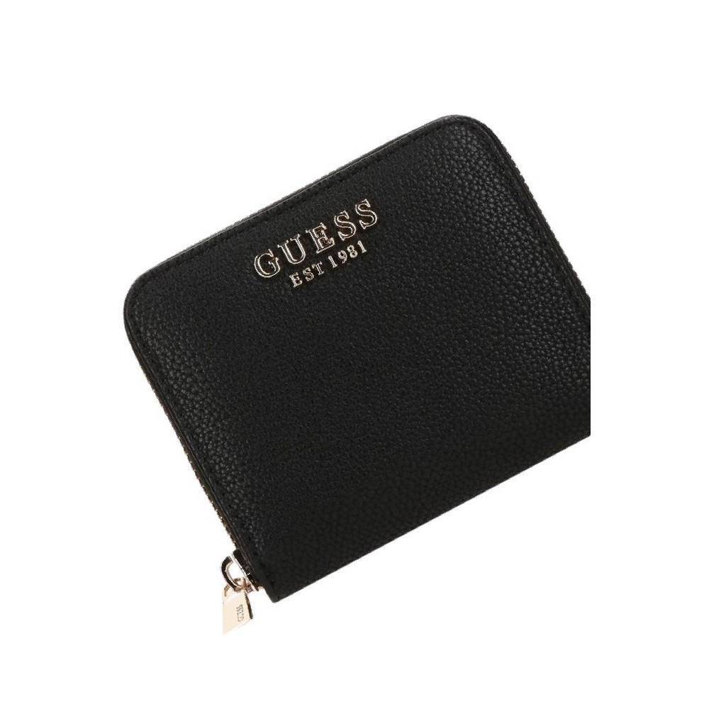 GUESS LAUREL II SLG SMALL ZIP AROUND ΠΟΡΤΟΦΟΛΙ ΓΥΝΑΙΚΕΙΟ BLACK