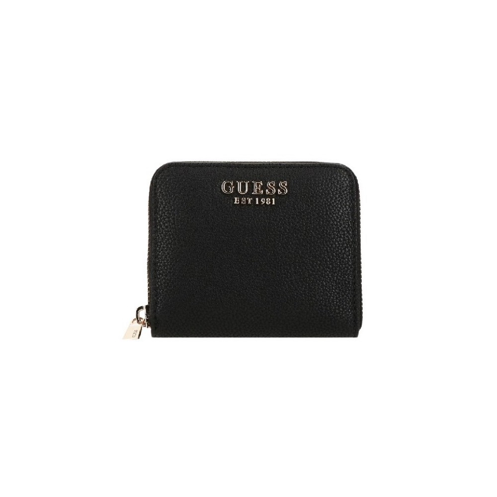 GUESS LAUREL II SLG SMALL ZIP AROUND ΠΟΡΤΟΦΟΛΙ ΓΥΝΑΙΚΕΙΟ BLACK